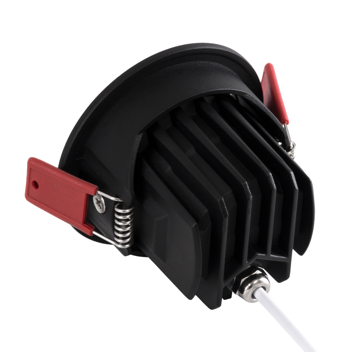 GloboStar® LEO-R 60287 Χωνευτό LED Spot Downlight TrimLess Φ8.5cm 10W 1250lm 38° AC 220-240V IP20 Φ8.5 x Υ6.6cm - Στρόγγυλο - Κινούμενο - Μαύρο & Anti-Glare HoneyComb - Θερμό Λευκό 2700K - Bridgelux COB - 5 Years Warranty 4 GloboStar® LEO-R 60287 Χωνευτό LED Spot Downlight TrimLess Φ8.5cm 10W 1250lm 38° AC 220-240V IP20 Φ8.5 x Υ6.6cm - Στρόγγυλο - Κινούμενο - Μαύρο & Anti-Glare HoneyComb - Θερμό Λευκό 2700K - Bridgelux COB - 5 Years Warranty - Image 3