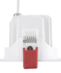 GloboStar® LEO-SQ 60290 Χωνευτό LED Spot Downlight TrimLess Μ8.5xΠ8.5cm 10W 1300lm 38° AC 220-240V IP20 Μ8.5 x Π8.5 x Υ6.6cm - Τετράγωνο - Κινούμενο - Λευκό & Anti-Glare HoneyComb - Φυσικό Λευκό 4500K - Bridgelux COB - 5 Years Warranty 13 60290 4