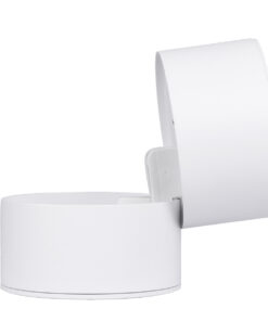 GloboStar® OMEGA-S 60299 Επιφανειακό LED Spot Downlight Φ10cm 12W 1500lm 36° AC 220-240V IP20 Φ10 x Υ10.5cm - Στρόγγυλο - Λευκό - Θερμό Λευκό 2700K - Bridgelux COB - 5 Years Warranty 17 60299 6