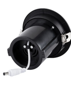 GloboStar® VIRGO-M 60308 Χωνευτό LED Spot Downlight TrimLess Φ11cm 12W 1560lm 36° AC 220-240V IP20 Φ11cm x Υ11.5cm - Στρόγγυλο - Μαύρο - Φυσικό Λευκό 4500K - Bridgelux COB - 5 Years Warranty 28 60308 13