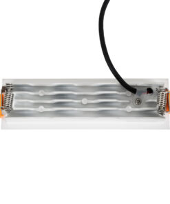 GloboStar® LUMINAR SUPERIOR 60319 Χωνευτό LED Spot Downlight TrimLess 10W 1350lm 36° AC 220-240V IP20 Μ14.8 x Π4.3 x Υ4.5cm - Λευκό με Μαύρο Κάτοπτρο - Θερμό Λευκό 2700K - Bridgelux High Lumen Chip Gen2 - TÜV Certified Driver - 5 Years Warranty 14 60319 4