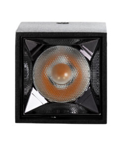 GLOBOSTAR® LUMINAR 60321 Downlight Σποτ LED 3W 405lm 36° AC 220-240V IP20 Θερμό Λευκό 2700K - Bridgelux COB Chip & TÜV SÜD Driver - Μαύρο Ματ - Μ4.2 x Π4.2 x Υ6.6cm - 5 Χρόνια Εγγύηση 13 60321 5