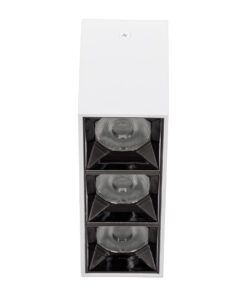 GloboStar® LUMINAR SUPERIOR 60326 Επιφανειακό LED Spot Downlight TrimLess 12W 1680lm 36° AC 220-240V IP20 Μ11.8 x Π4.2 x Υ6.6cm - Λευκό με Κάτοπτρο Χρωμίου - Φυσικό Λευκό 4500K - Bridgelux High Lumen Chip Gen2 - TÜV Certified Driver - 5 Years Warranty 15 60326 6