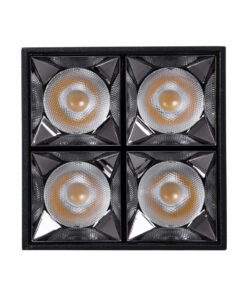 GloboStar® LUMINAR SUPERIOR 60332 Επιφανειακό LED Spot Downlight TrimLess 14W 1960lm 36° AC 220-240V IP20 Μ8.2 x Π8.2 x Υ6.6cm - Μαύρο με Κάτοπτρο Χρωμίου - Φυσικό Λευκό 4500K - Bridgelux High Lumen Chip Gen2 - TÜV Certified Driver - 5 Years Warranty 13 60332 5