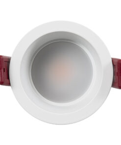 GloboStar® IP 60344 Χωνευτό LED Spot Downlight TrimLess Μπάνιου & WC Φ6.6cm 7W 750lm 45° AC 220-240V IP44 Φ6.6 x Υ5.3cm - Στρόγγυλο - Λευκό - Φυσικό Λευκό 4500K - Bridgelux COB - TÜV Certified Driver - 5 Years Warranty 13 60344 5