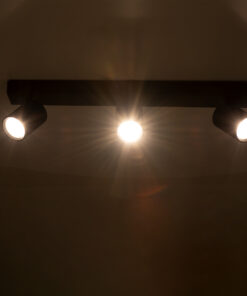 GloboStar® LEONARDO 60348 Μοντέρνο Φωτιστικό Οροφής Ράγα με Κινούμενα Σποτ LED Spot Downlight 30W 3600lm 60° AC 220-240V IP20 Μ52 x Π7 x Υ11.8cm - Μαύρο - Φυσικό Λευκό 4500K - Bridgelux COB - 5 Years Warranty 21 60348 9