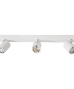 Alternative view of GloboStar® LEONARDO 60349 Μοντέρνο Φωτιστικό Οροφής Ράγα με Κινούμενα Σποτ LED Spot Downlight 30W 3600lm 60° AC 220-240V IP20 Μ52 x Π7 x Υ11.8cm - Λευκό - Φυσικό Λευκό 4500K - Bridgelux COB - 5 Years Warranty