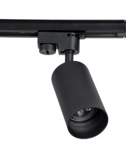 GloboStar® LEO 60355 Μοντέρνο Φωτιστικό Οροφής Ράγα Τρίφωτο 3 x GU10 IP20 Μαύρο Αλουμίνιο - Μ100 x Π6 x Υ20cm - 5 Χρόνια Εγγύηση 11 60355 6