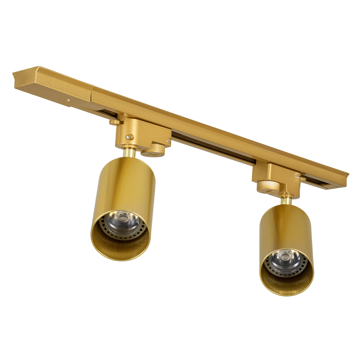 GloboStar® LEO 60358 Μοντέρνο Φωτιστικό Οροφής Ράγα Δίφωτο 2 x GU10 IP20 Χρυσό Αλουμίνιο - Μ50.5 x Π6 x Υ20cm - 5 Χρόνια Εγγύηση 4 GloboStar® LEO 60358 Μοντέρνο Φωτιστικό Οροφής Ράγα Δίφωτο 2 x GU10 IP20 Χρυσό Αλουμίνιο - Μ50.5 x Π6 x Υ20cm - 5 Χρόνια Εγγύηση - Image 4