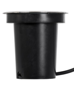 GloboStar® GIGO 60363 Χωνευτό Στρόγγυλο Σποτ Δαπέδου για Λάμπα MR16 με Ντουί GU10 - Αδιάβροχο IP68 - IK09 - Ανοξείδωτο Ατσάλι / Stainless Steel 316 - Tempered Glass - Φ11 x Υ11.5cm - Nickel Ματ - 5 Years Warranty 13 60363 4