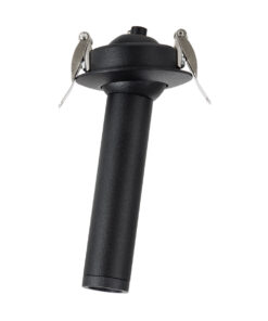 GloboStar® DALE 60371 Χωνευτό LED Κινούμενο Spot Downlight TrimLess Φ6.4cm 5W 500lm 36° AC 220-240V IP20 Φ6.8cm x Υ10cm - Στρόγγυλο - Μαύρο - Θερμό Λευκό 2700K - Bridgelux COB - TÜV Certified Driver - 5 Years Warranty 20 60371 5