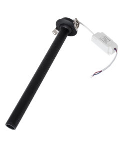 GloboStar® DALE 60373 Χωνευτό LED Κινούμενο Spot Downlight TrimLess Φ6.4cm 5W 500lm 36° AC 220-240V IP20 Φ6.4cm x Υ30cm - Στρόγγυλο - Μαύρο - Θερμό Λευκό 2700K - Bridgelux COB - TÜV Certified Driver - 5 Years Warranty 28 60373 13