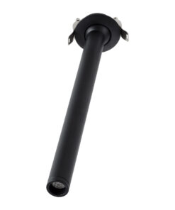 Alternative view of GloboStar® DALE 60373 Χωνευτό LED Κινούμενο Spot Downlight TrimLess Φ6.4cm 5W 500lm 36° AC 220-240V IP20 Φ6.4cm x Υ30cm - Στρόγγυλο - Μαύρο - Θερμό Λευκό 2700K - Bridgelux COB - TÜV Certified Driver - 5 Years Warranty