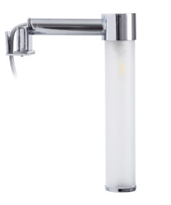 GloboStar® ELSA 60406 Μοντέρνο Φωτιστικό Τοίχου - Απλίκα Καθρέπτη Μπάνιου - Πίνακα 1 x G9 360° AC 220-240V IP44 Μ3.5 x Π13.5 x Υ20cm - Χρώμιο Νίκελ - 5 Χρόνια Εγγύηση 17 60406 7