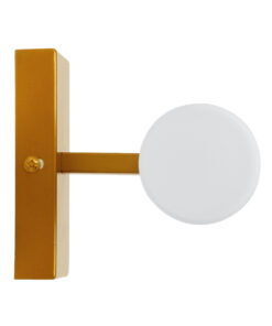 GloboStar® ANAIS 60411 Μοντέρνο Φωτιστικό Τοίχου - Απλίκα Καθρέπτη Μπάνιου - Πίνακα 2 x G9 270° AC 220-240V IP44 Μ34 x Π12 x Υ11cm - Χάλκινο - 5 Χρόνια Εγγύηση 15 60411 7