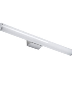 Alternative view of GLOBOSTAR® MABEL 60430 Μοντέρνο Φωτιστικό Τοίχου - Απλίκα Καθρέπτη Μπάνιου LED 12W 1400lm 240° AC 220-240V IP20 Φυσικό Λευκό 4500K - Bridgelux SMD Chip - Νίκελ Χρώμιο - Μ60 x Π10 x Υ5cm - 3 Χρόνια Εγγύηση