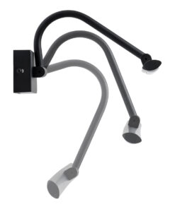 GLOBOSTAR® MIRA 60432 Μοντέρνο Φωτιστικό Τοίχου - Απλίκα Καθρέπτη Μπάνιου LED 12W 1400lm 120° AC 220-240V IP20 Φυσικό Λευκό 4500K - Bridgelux SMD Chip - Μαύρο Ματ - Μ60 x Π20 x Υ13cm - 3 Χρόνια Εγγύηση 15 60432 4