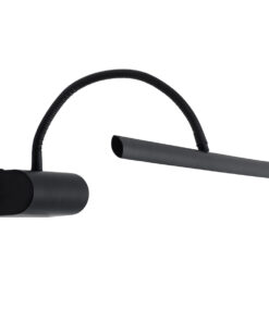 GloboStar® TROIS 60436 Μοντέρνο Φωτιστικό Τοίχου - Απλίκα Καθρέπτη Μπάνιου - Πίνακα LED 12W 1400lm 120° AC 220-240V IP44 Μ60 x Π24 x Υ18cm - Φυσικό Λευκό 4500K - Μαύρο - 3 Χρόνια Εγγύηση 11 60436 3