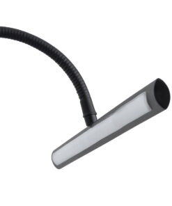 GloboStar® TROIS 60436 Μοντέρνο Φωτιστικό Τοίχου - Απλίκα Καθρέπτη Μπάνιου - Πίνακα LED 12W 1400lm 120° AC 220-240V IP44 Μ60 x Π24 x Υ18cm - Φυσικό Λευκό 4500K - Μαύρο - 3 Χρόνια Εγγύηση 14 60436 6