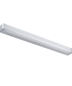 Alternative view of GLOBOSTAR® RENATA 60442 Μοντέρνο Φωτιστικό Τοίχου - Απλίκα Καθρέπτη Μπάνιου LED 12W 1400lm 180° AC 220-240V IP20 Φυσικό Λευκό 4500K - Bridgelux SMD Chip - Νίκελ Χρώμιο - Μ60 x Π4 x Υ5.5cm - 3 Χρόνια Εγγύηση