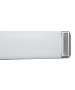 GLOBOSTAR® RENATA 60442 Μοντέρνο Φωτιστικό Τοίχου - Απλίκα Καθρέπτη Μπάνιου LED 12W 1400lm 180° AC 220-240V IP20 Φυσικό Λευκό 4500K - Bridgelux SMD Chip - Νίκελ Χρώμιο - Μ60 x Π4 x Υ5.5cm - 3 Χρόνια Εγγύηση 15 60442 6