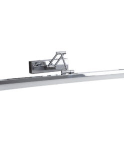 Alternative view of GloboStar® MARA 60447 Μοντέρνο Φωτιστικό Τοίχου - Απλίκα Καθρέπτη Μπάνιου - Πίνακα LED 12W 1400lm 120° AC 220-240V IP44 Μ60 x Π15 x Υ13cm - Φυσικό Λευκό 4500K - Χρώμιο Νίκελ - 3 Χρόνια Εγγύηση