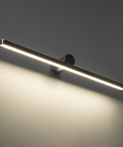 GloboStar® ROSA 60451 Μοντέρνο Φωτιστικό Τοίχου - Απλίκα Καθρέπτη Μπάνιου - Πίνακα LED 12W 1400lm 120° AC 220-240V IP44 Μ60 x Π15 x Υ7cm - Φυσικό Λευκό 4500K - Χρώμιο Νίκελ - 3 Χρόνια Εγγύηση 17 60451 8