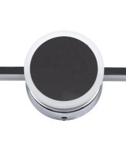 GloboStar® OPAL 60455 Μοντέρνο Φωτιστικό Τοίχου - Απλίκα Καθρέπτη Μπάνιου - Πίνακα LED 14W 1600lm 180° AC 220-240V IP44 Μ60 x Π6 x Υ10cm - Φυσικό Λευκό 4500K - Χρώμιο Νίκελ - 3 Χρόνια Εγγύηση 10 60455 4