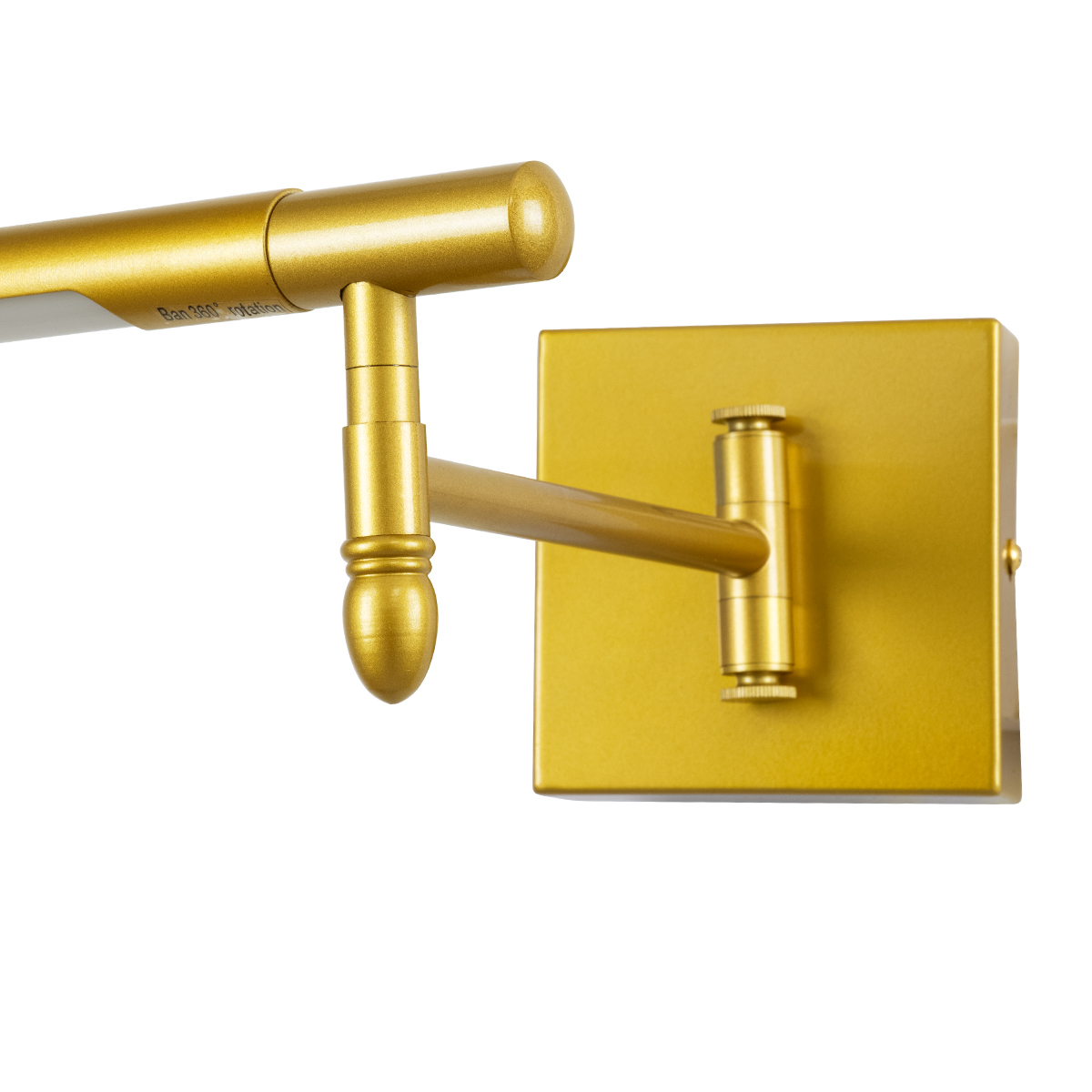 GloboStar® FRIDA 60459 Μοντέρνο Φωτιστικό Τοίχου - Απλίκα Καθρέπτη Μπάνιου - Πίνακα LED 12W 1400lm 120° AC 220-240V IP44 Μ51 x Π9 έως Π68(Ρυθμιζόμενο) x Υ10cm - Φυσικό Λευκό 4500K - Χρυσό - 3 Χρόνια Εγγύηση 7 GloboStar® FRIDA 60459 Μοντέρνο Φωτιστικό Τοίχου - Απλίκα Καθρέπτη Μπάνιου - Πίνακα LED 12W 1400lm 120° AC 220-240V IP44 Μ51 x Π9 έως Π68(Ρυθμιζόμενο) x Υ10cm - Φυσικό Λευκό 4500K - Χρυσό - 3 Χρόνια Εγγύηση - Image 6