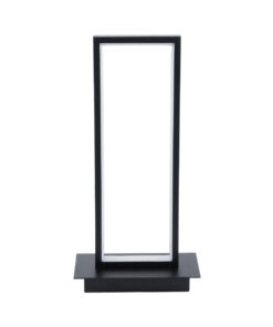 Alternative view of GloboStar® CORNELIE 60460 Επιτραπέζιο Φωτιστικό LED CCT 18W 1980lm 200° AC 220-240V - Εναλλαγή Φωτισμού μέσω Διακόπτη On/Off All In One Ψυχρό 6000k+Φυσικό 4500k+Θερμό 2700k Μ18 x Π10 x Υ36cm - Mαύρο - 3 Χρόνια Εγγύηση