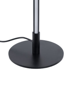 GloboStar® DALUMA 60467 Επιτραπέζιο Φωτιστικό LED CCT 8W 880lm 200° AC 220-240V - All In One Ψυχρό 6000k+Φυσικό 4500k+Θερμό 2700k Μ15 x Π15 x Υ46cm - Mαύρο - 3 Χρόνια Εγγύηση 15 60467 6