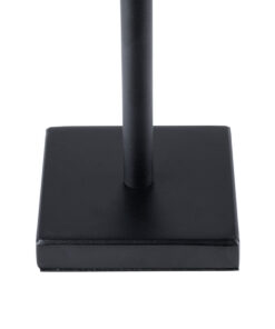 GloboStar® NEGA 60473 Μοντέρνο Επιτραπέζιο Φωτιστικό Πορτατίφ LED 2.2W 154lm 360° DC 5V Επαναφορτιζόμενο με Μπαταρία Li-ion 4000mAh - Διακόπτη Αφής - Θερμό Λευκό 2700K - Dimmable - D10 x H39cm - Μαύρο - 2 Years Warranty 22 60473 9