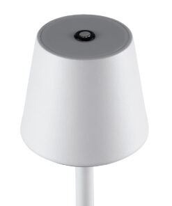 GloboStar® NEGA 60478 Μοντέρνο Επιδαπέδιο Φωτιστικό LED 2.2W 154lm 360° DC 5V IP44 Θερμό Λευκό 2700K Dimmable με Διακόπτη Αφής - Επαναφορτιζόμενο με Μπαταρία Li-ion 4000mAh - Λευκό - Φ10 x Υ135cm - 2 Χρόνια Εγγύηση 20 60478 6