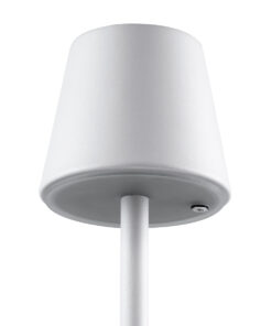 GloboStar® NEGA 60478 Μοντέρνο Επιδαπέδιο Φωτιστικό LED 2.2W 154lm 360° DC 5V IP44 Θερμό Λευκό 2700K Dimmable με Διακόπτη Αφής - Επαναφορτιζόμενο με Μπαταρία Li-ion 4000mAh - Λευκό - Φ10 x Υ135cm - 2 Χρόνια Εγγύηση 21 60478 7