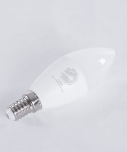 GloboStar® 60488 Έξυπνη Λάμπα LED E14 C37 Κεράκι Smart Home Wifi 5.5W 550lm 260° AC 220-240V IP20 Φ3.7 x Υ11cm RGB+CCT - Εναλλαγή Φωτισμού & Dimming μέσω Εφαρμογής Tuya - Bridgelux Chip - 3 Χρόνια Εγγύηση 8 60488 4