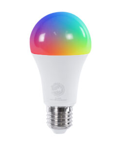 GloboStar® GloboStar® 60490 Έξυπνη Λάμπα LED E27 A60 Γλόμπος Smart Home Wifi 12W 1200lm 260° AC 220-240V IP20 Φ6 x Υ12cm RGB+CCT - Εναλλαγή Φωτισμού & Dimming μέσω Εφαρμογής Tuya - Bridgelux Chip - 3 Χρόνια Εγγύηση