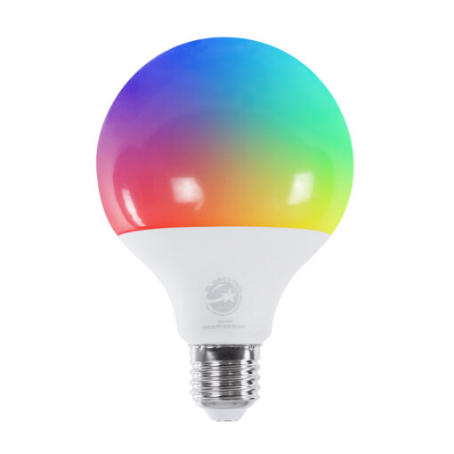 GloboStar® GloboStar® 60491 Έξυπνη Λάμπα LED E27 G95 Γλόμπος Smart Home Wifi 13W 1300lm 260° AC 220-240V IP20 Φ9.5 x Υ13.5cm RGB+CCT - Εναλλαγή Φωτισμού & Dimming μέσω Εφαρμογής Tuya - Bridgelux Chip - 3 Χρόνια Εγγύηση