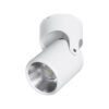 GloboStar® GloboStar® DETRONIC 60500 Επιφανειακό Κινούμενο Spot Downlight LED 10W 1350lm 24° AC 220-240V IP20 Φ9cm x Υ16cm - Στρόγγυλο - Λευκό - Ψυχρό Λευκό 6000K - Bridgelux COB - TÜV Certified Driver - 5 Χρόνια Εγγύηση
