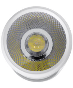 Alternative view of GloboStar® DETRONIC 60500 Επιφανειακό Κινούμενο Spot Downlight LED 10W 1350lm 24° AC 220-240V IP20 Φ9cm x Υ16cm - Στρόγγυλο - Λευκό - Ψυχρό Λευκό 6000K - Bridgelux COB - TÜV Certified Driver - 5 Χρόνια Εγγύηση