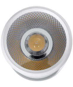 Alternative view of GloboStar® DETRONIC 60501 Επιφανειακό Κινούμενο Spot Downlight LED 10W 1300lm 24° AC 220-240V IP20 Φ9cm x Υ16cm - Στρόγγυλο - Λευκό - Φυσικό Λευκό 4500K - Bridgelux COB - TÜV Certified Driver - 5 Χρόνια Εγγύηση
