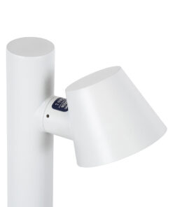 GloboStar® GARDENIA 60506 Φωτιστικό Κήπου - Κολωνάκι Αρχιτεκτονικού Φωτισμού Εξωτερικού Χώρου LED 7W 700lm 60° AC220-240V Αδιάβροχο IP65 - Σώμα Αλουμινίου & Tempered Glass - Μ12 x Π18 x Υ90cm - Θερμό Λευκό 2700K - Λευκό - Bridgelux Chip - 5 Years Warranty 17 60506 7