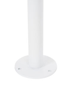 GloboStar® GARDENIA 60509 Φωτιστικό Κήπου - Πάρκου - Πλατείας - Κολωνάκι Αρχιτεκτονικού Φωτισμού Εξωτερικού Χώρου LED 7W 700lm 60° AC220-240V Αδιάβροχο IP65 - Σώμα Αλουμινίου & Tempered Glass - Μ15 x Π18 x Υ180cm - Θερμό Λευκό 2700K - Λευκό - Bridgelux Chip - 5 Years Warranty 15 60509 5