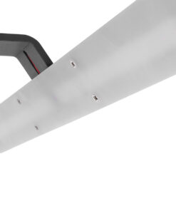 GloboStar® MIRROR 60513 Φωτιστικό Τοίχου - Απλίκα LED 12W 1440lm 120° AC 85-265V IP54 Φυσικό Λευκό 4500K Γκρι Μέταλλο - Μ42 x Π5 x Υ15cm - 2 Xρόνια Εγγύηση 14 60513 7