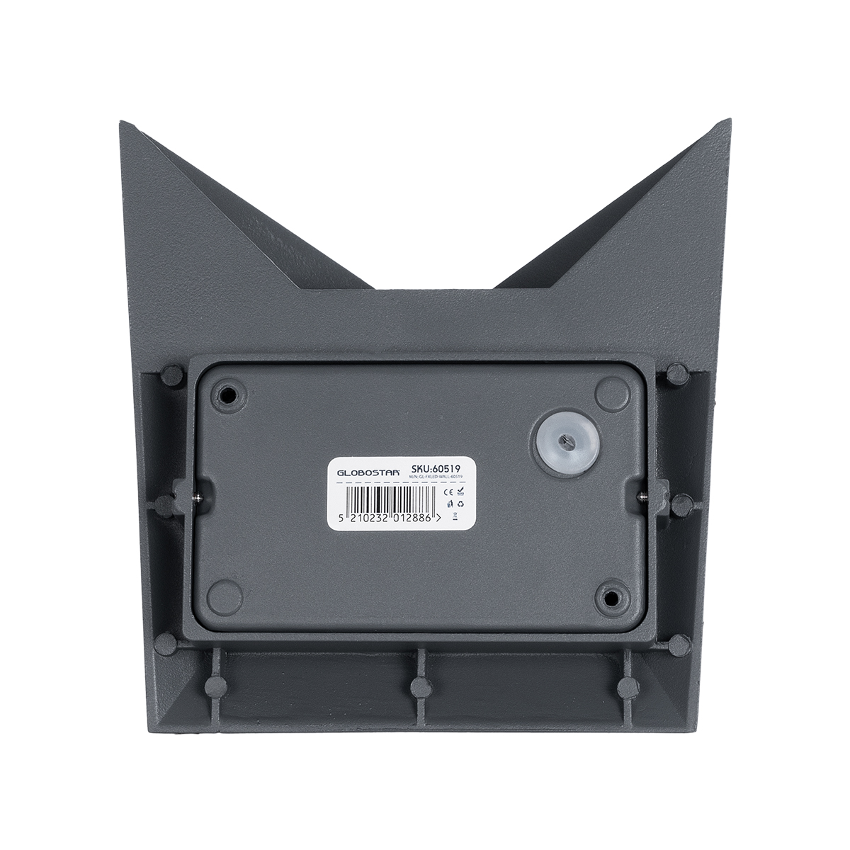 GloboStar® STEALTH 60519 Φωτιστικό Τοίχου - Απλίκα Αρχιτεκτονικού Φωτισμού Εσωτερικού/Εξωτερικού Χώρου Up or Down LED 10W 1000lm 60° AC220-240V Αδιάβροχο IP65 - Σώμα Αλουμινίου & Tempered Glass - Μ17 x Π7.5 x Υ17cm - Θερμό Λευκό 2700K - Γκρι Ανθρακί - Bridgelux Chip - 5 Years Warranty 6 GloboStar® STEALTH 60519 Φωτιστικό Τοίχου - Απλίκα Αρχιτεκτονικού Φωτισμού Εσωτερικού/Εξωτερικού Χώρου Up or Down LED 10W 1000lm 60° AC220-240V Αδιάβροχο IP65 - Σώμα Αλουμινίου & Tempered Glass - Μ17 x Π7.5 x Υ17cm - Θερμό Λευκό 2700K - Γκρι Ανθρακί - Bridgelux Chip - 5 Years Warranty - Image 4