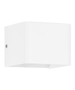 Alternative view of GloboStar® CIRCOA 60533 Φωτιστικό Τοίχου - Απλίκα Αρχιτεκτονικού Φωτισμού Εσωτερικού/Εξωτερικού Χώρου Up & Down LED 10W 1056lm 60° AC 220-240V IP44 Μ10 x Π8 x Υ10cm - Θερμό Λευκό 2700K - Λευκό - Bridgelux Chip - 3 Years Warranty