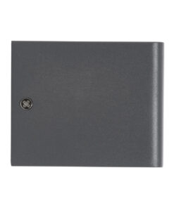 GloboStar® CIRCOA 60543 Φωτιστικό Τοίχου - Απλίκα Αρχιτεκτονικού Φωτισμού Εσωτερικού/Εξωτερικού Χώρου Up & Down LED 10W 1080lm 60° AC 220-240V IP44 Μ20 x Π8 x Υ10cm - Θερμό Λευκό 2700K - Γκρι Ανθρακί - Bridgelux Chip - 3 Years Warranty 13 60543 4