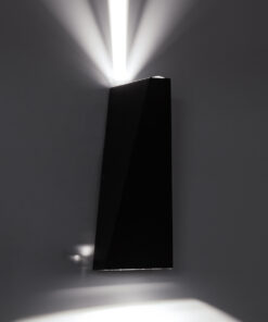 GloboStar® TRIANDE 60558 Φωτιστικό Τοίχου - Απλίκα Αρχιτεκτονικού Φωτισμού Εσωτερικού/Εξωτερικού Χώρου Up & Down LED 10W 1250lm 5° & 60° AC 220-240V Αδιάβροχο IP65 Μ8.5 x Π8.5 x Υ20cm - Ψυχρό Λευκό 6000K - Γκρι Ανθρακί - Bridgelux Chip - 3 Χρόνια Εγγύηση 18 60558 8