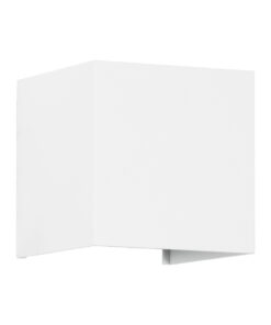 Alternative view of GloboStar® AXIS-S 60563 Φωτιστικό Τοίχου - Απλίκα Αρχιτεκτονικού Φωτισμού Εσωτερικού/Εξωτερικού Χώρου Up & Down LED 10W 1200lm 10 έως 60° AC 220-240V Αδιάβροχο IP65 Μ10 x Π10 x Υ10cm - Φυσικό Λευκό 4500K - Λευκό - Bridgelux Chip - 3 Years Warranty