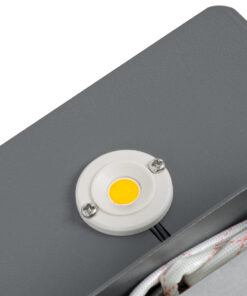 GloboStar® CUADRADO 60570 Φωτιστικό Τοίχου - Απλίκα Αρχιτεκτονικού Φωτισμού Εσωτερικού/Εξωτερικού Χώρου Up or Down LED 10W 1000lm 60° AC220-240V Αδιάβροχο IP65 - Σώμα Αλουμινίου & Tempered Glass - Μ14 x Π14 x Υ4.5cm - Θερμό Λευκό 2700K - Γκρι Ανθρακί - Bridgelux Chip - 5 Years Warranty 17 60570 7