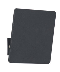 Alternative view of GloboStar® CUADRADO 60571 Φωτιστικό Τοίχου - Απλίκα Αρχιτεκτονικού Φωτισμού Εσωτερικού/Εξωτερικού Χώρου Up or Down LED 10W 1000lm 60° AC220-240V Αδιάβροχο IP65 - Σώμα Αλουμινίου & Tempered Glass - Μ14 x Π14 x Υ4.5cm - Θερμό Λευκό 2700K - Μαύρο - Bridgelux Chip - 5 Years Warranty